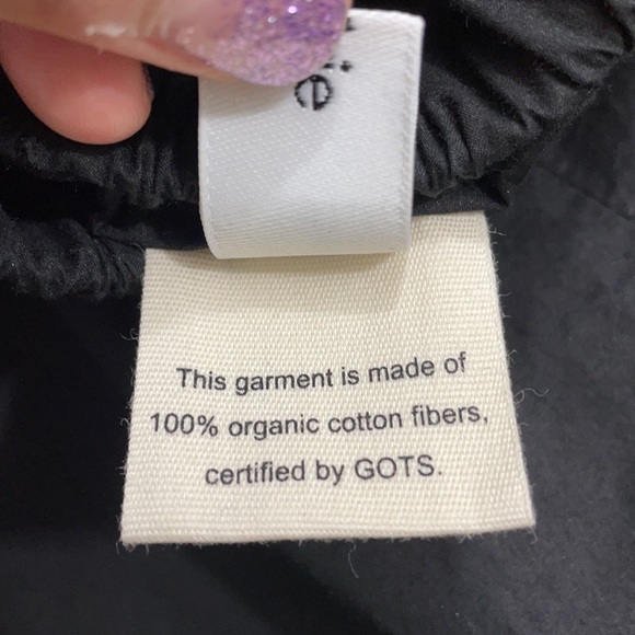 The Frankie Shop Lui Black Cotton Lightweight Shorts - Picture 8 of 9